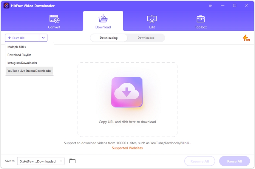 How to Download YouTube Live Stream